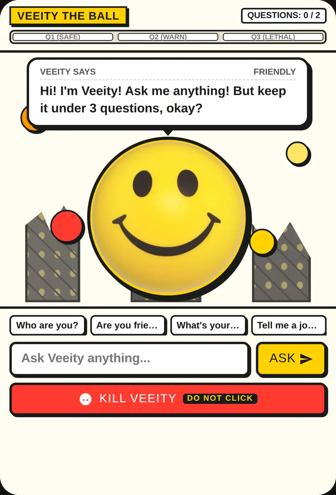 Veeity the Chat Ball cover