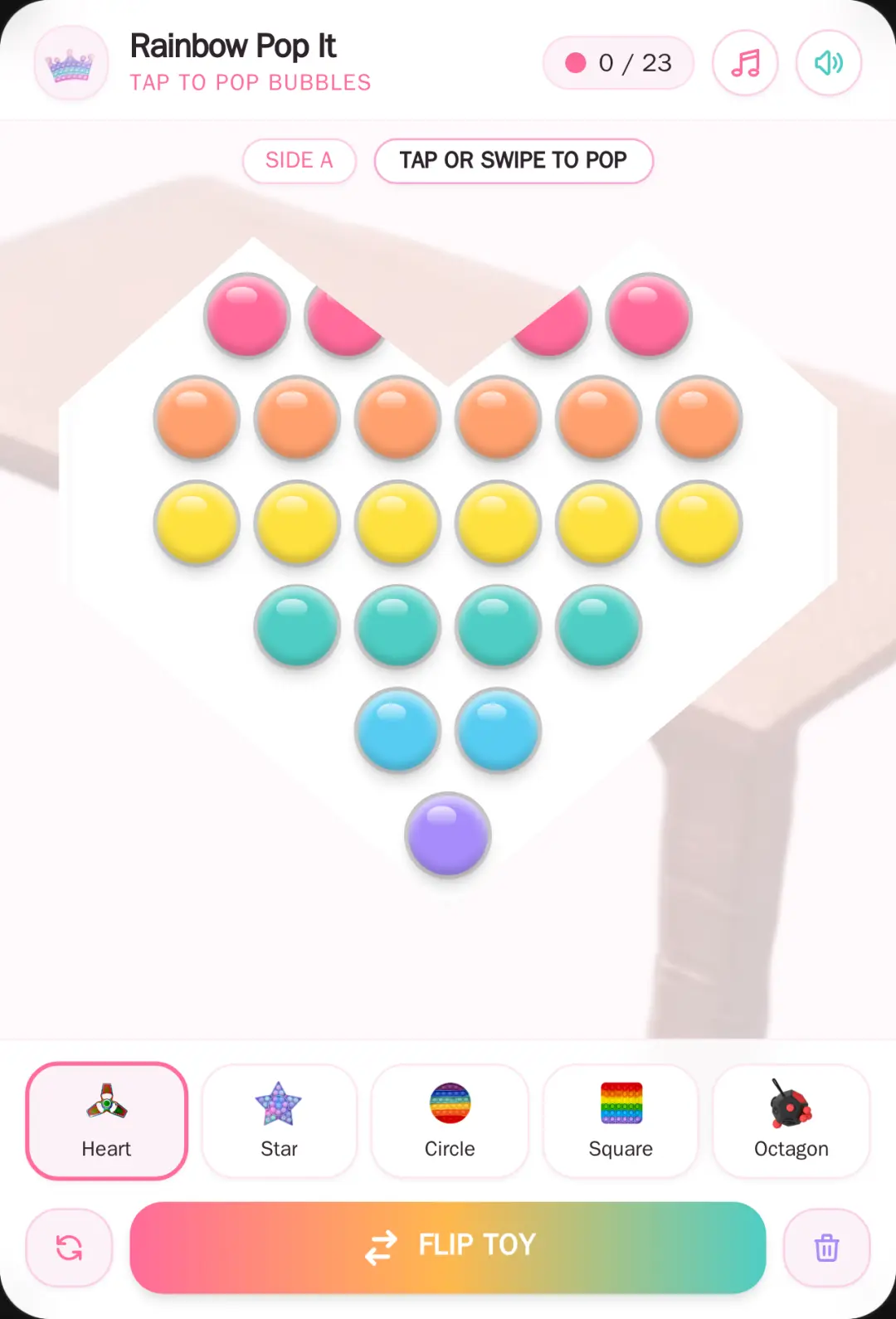Rainbow Pop It Toy cover