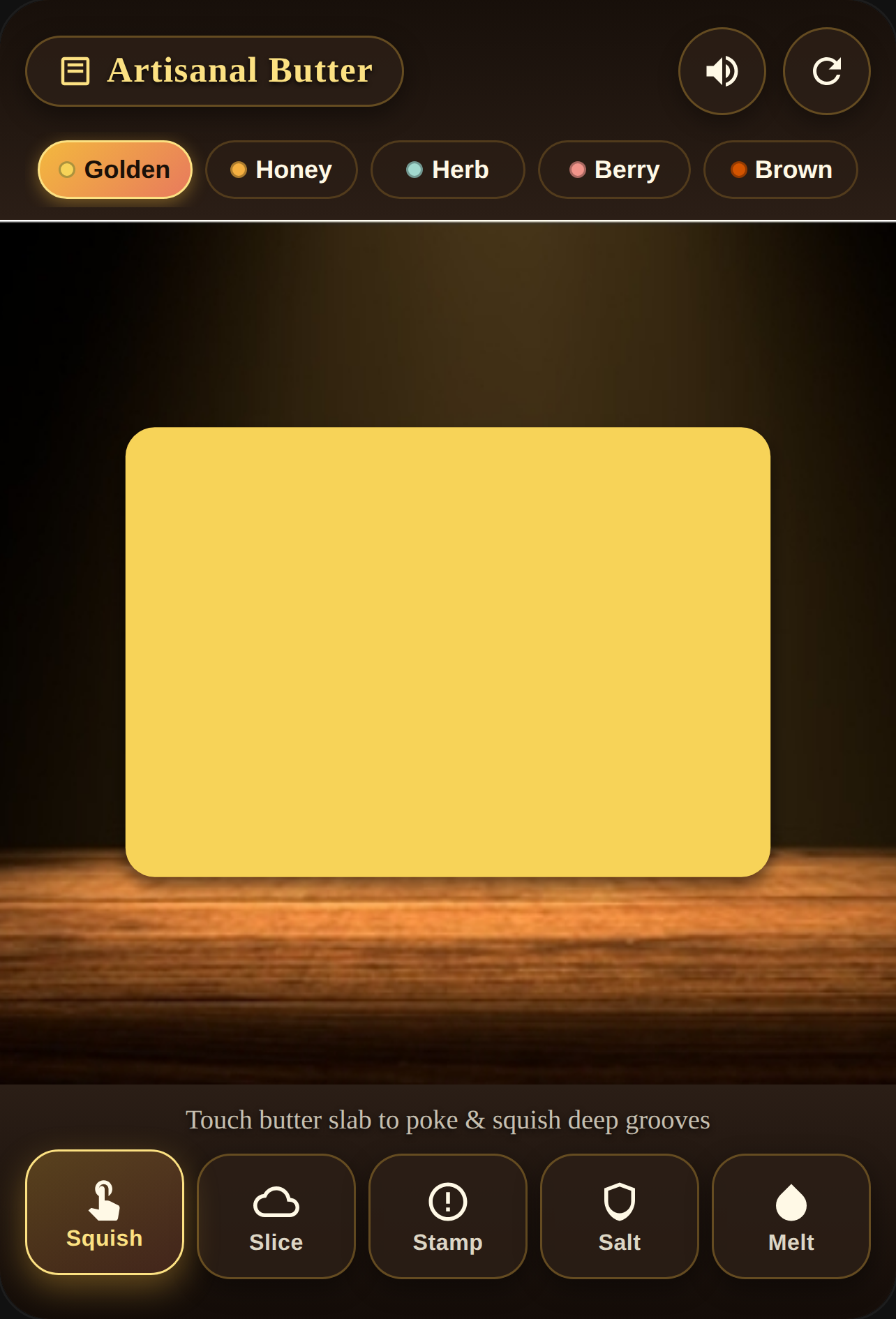 Artisanal Butter Squishy Sandbox cover