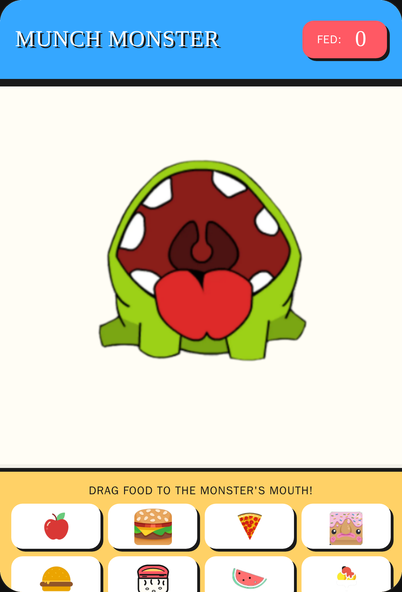 Munch Monster - Neobrutalist Pop Feeding Toy cover