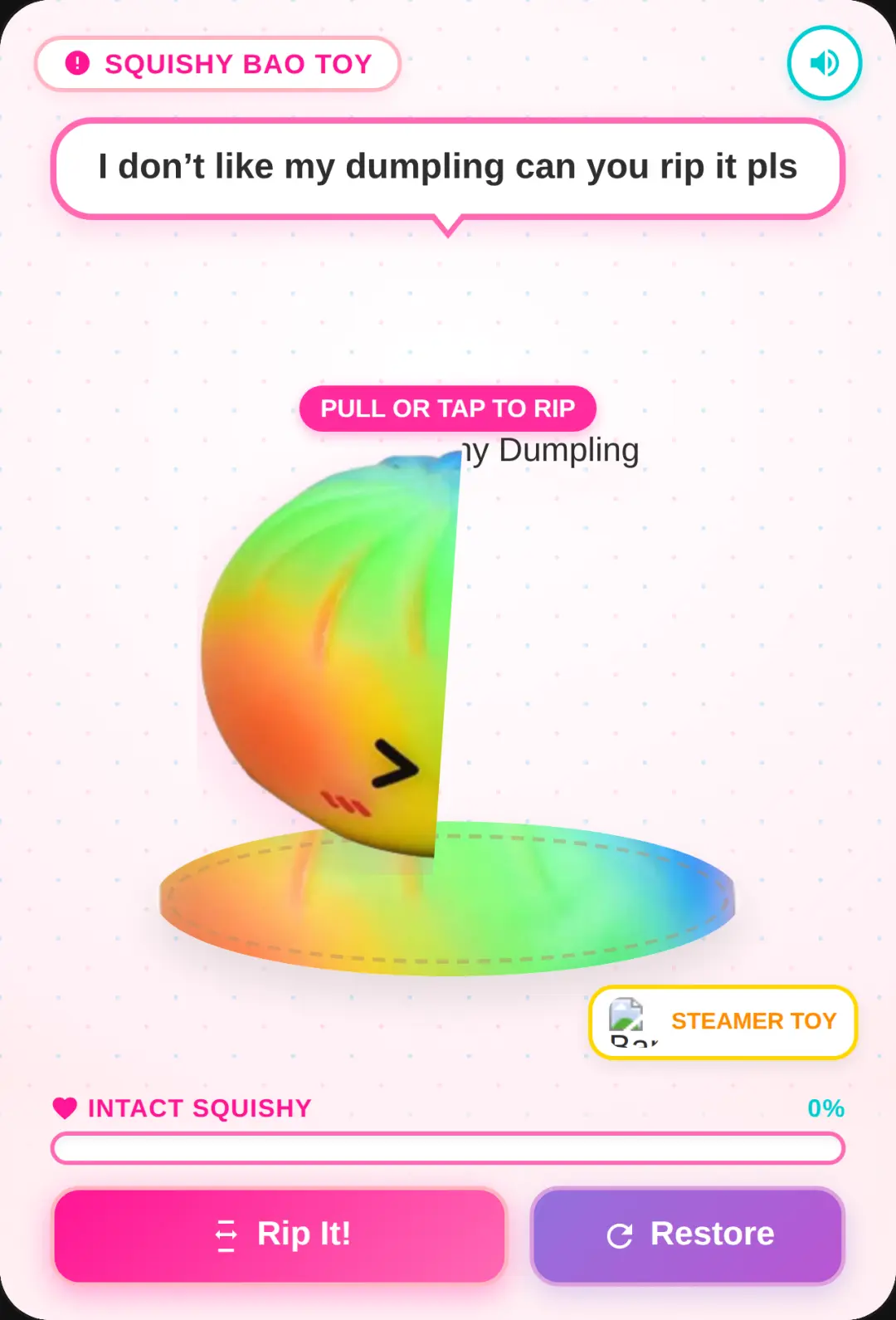 Rip The Rainbow Dumpling cover