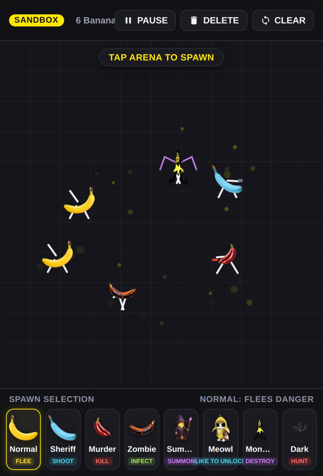 Banana Stickman Sandbox (dark banana update) cover