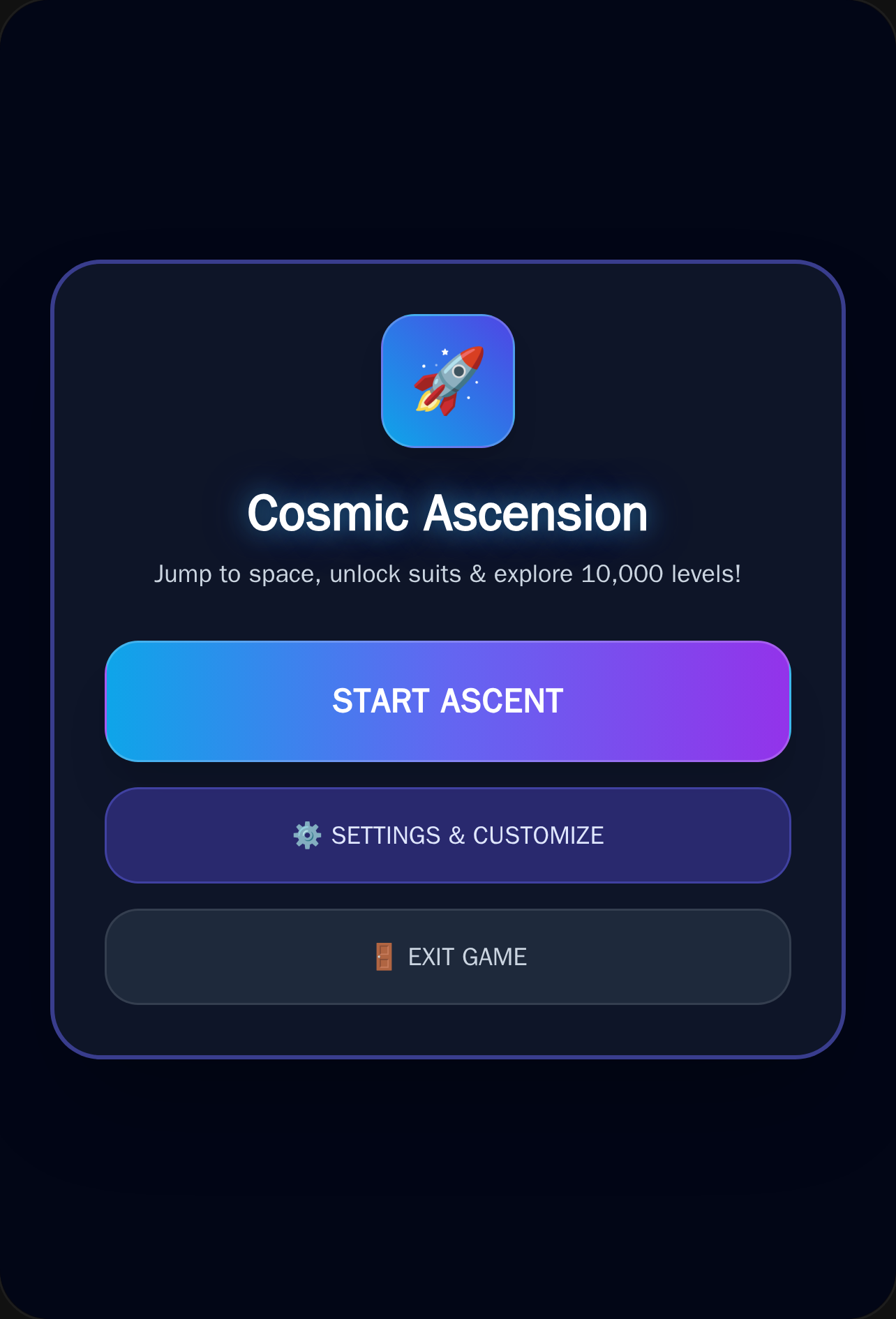 Cosmic Ascension - Jump to Space cover