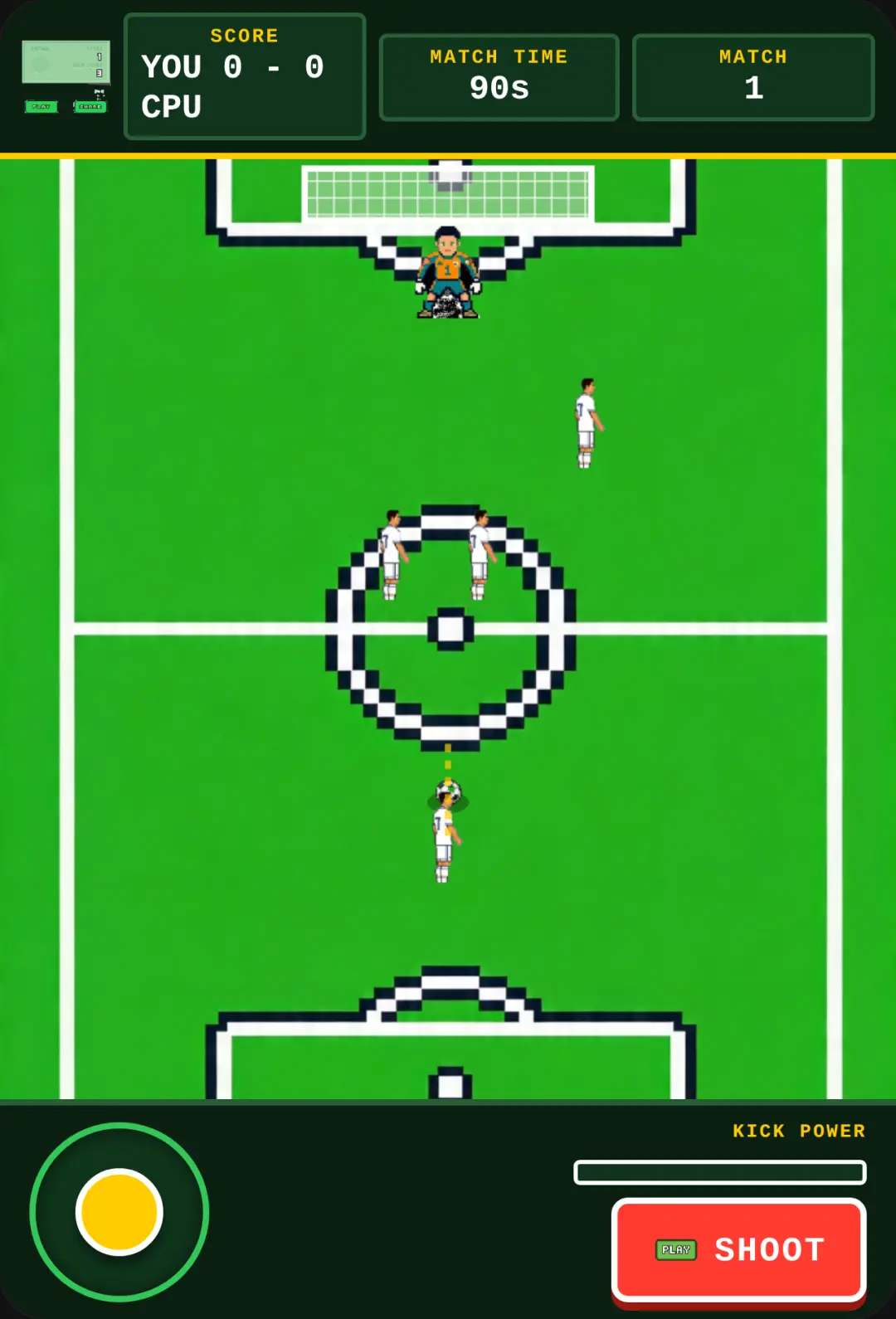 Retro Pixel Football cover