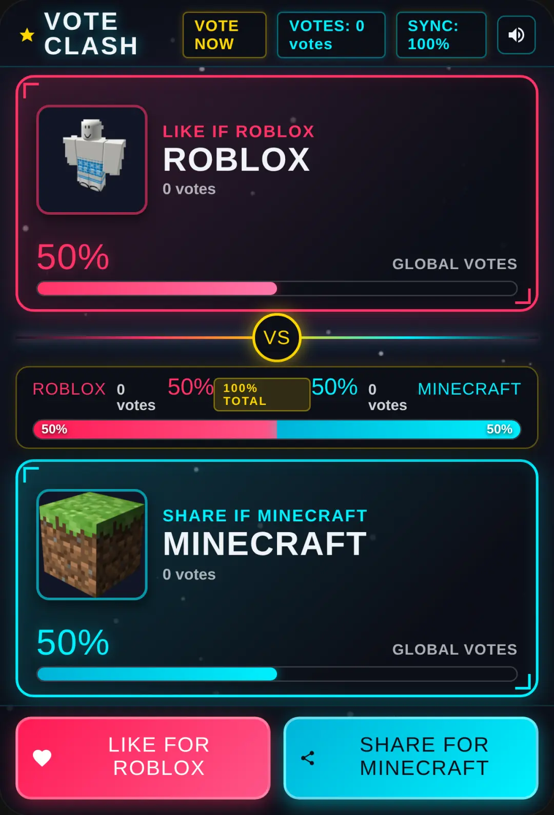 Roblox Vs Minecraft cover