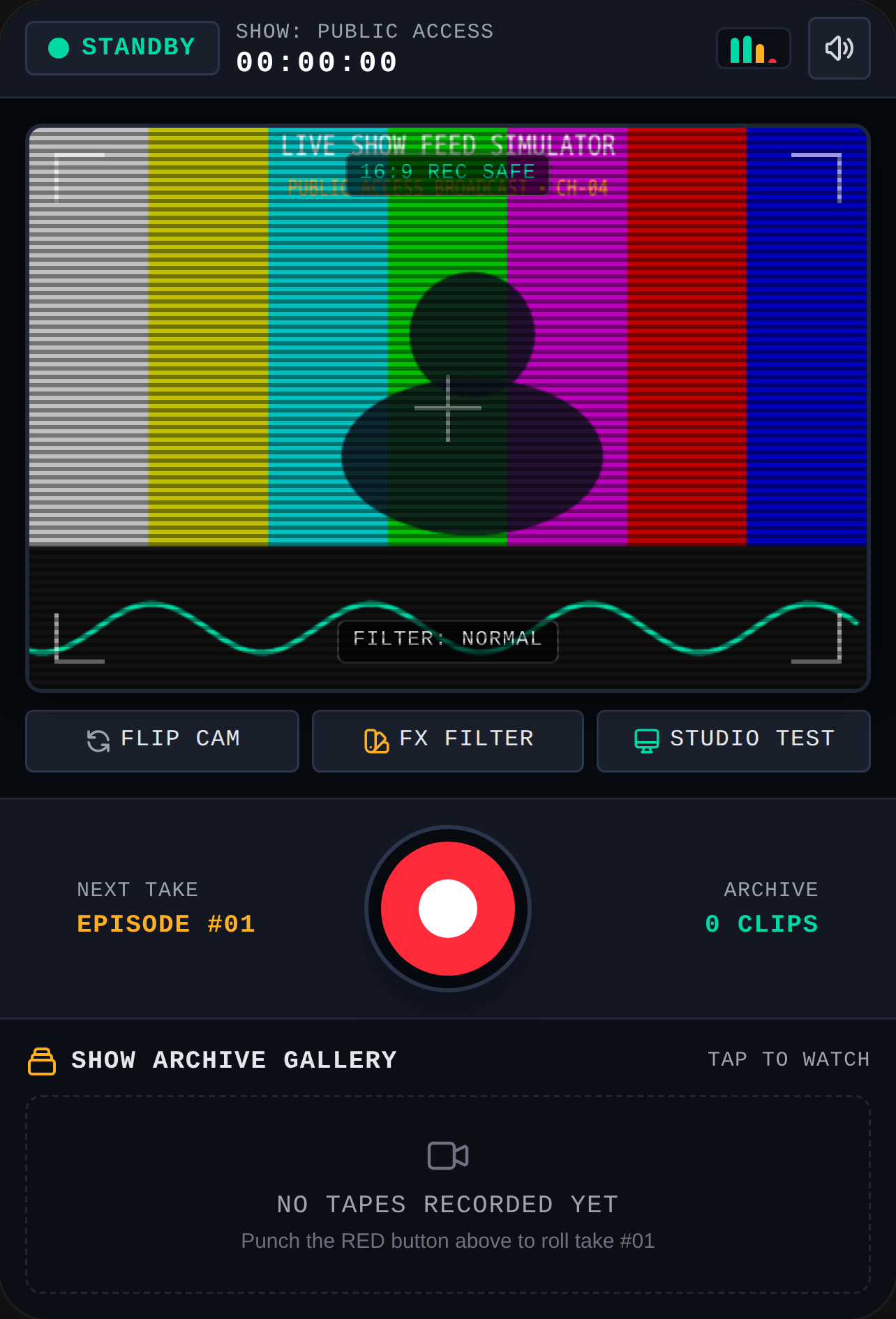 BROADCAST STUDIO: PERSONAL SHOW cover