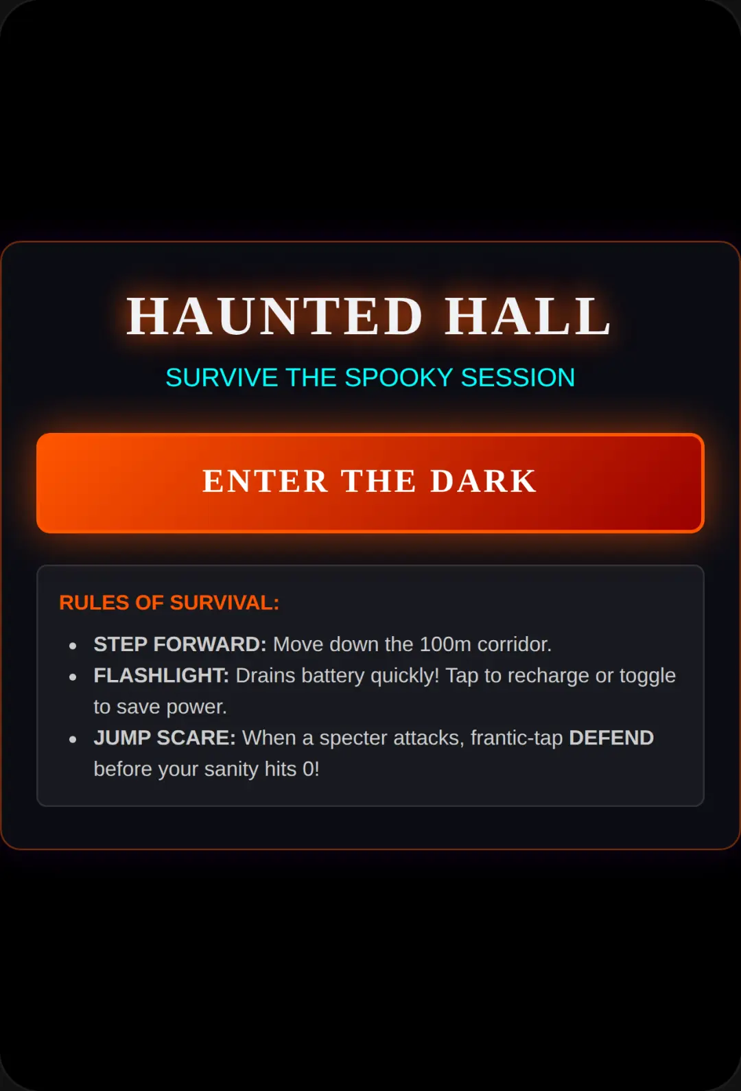 Spooky Session: Haunted Corridor cover