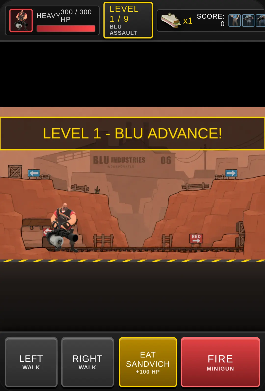 /Heavy vs BLU: Sandvich Run\ (TF2) cover
