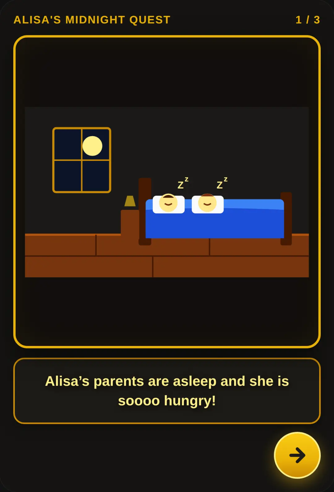 Alisa's 3 AM snack heist cover