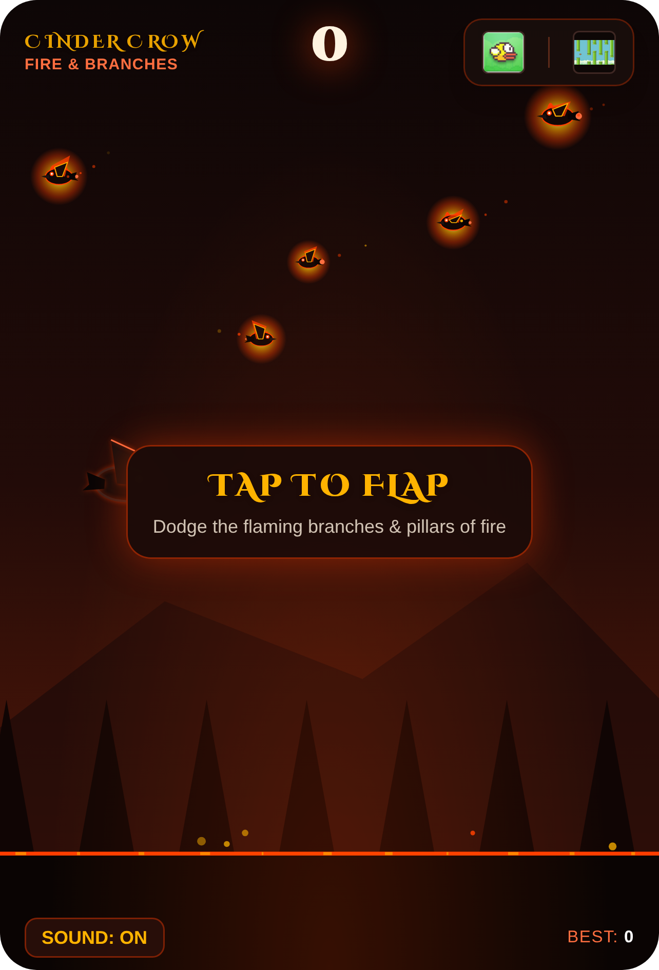 Cinder Crow — Flap of Fire cover