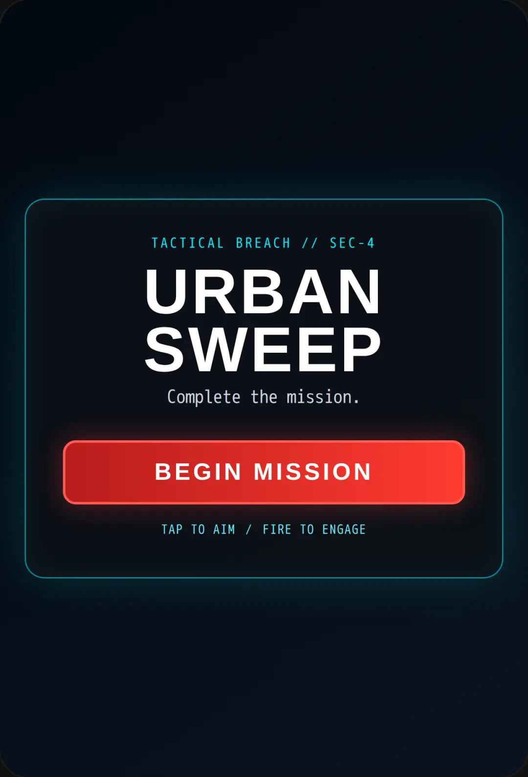 Tactical Breach: Urban Sweep cover