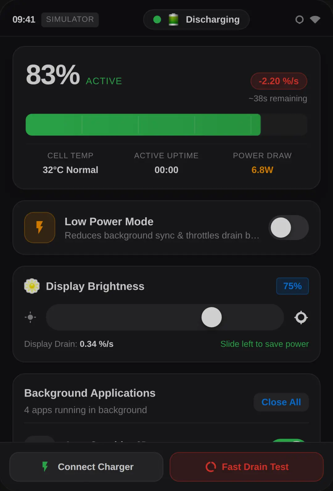 Battery Management cover