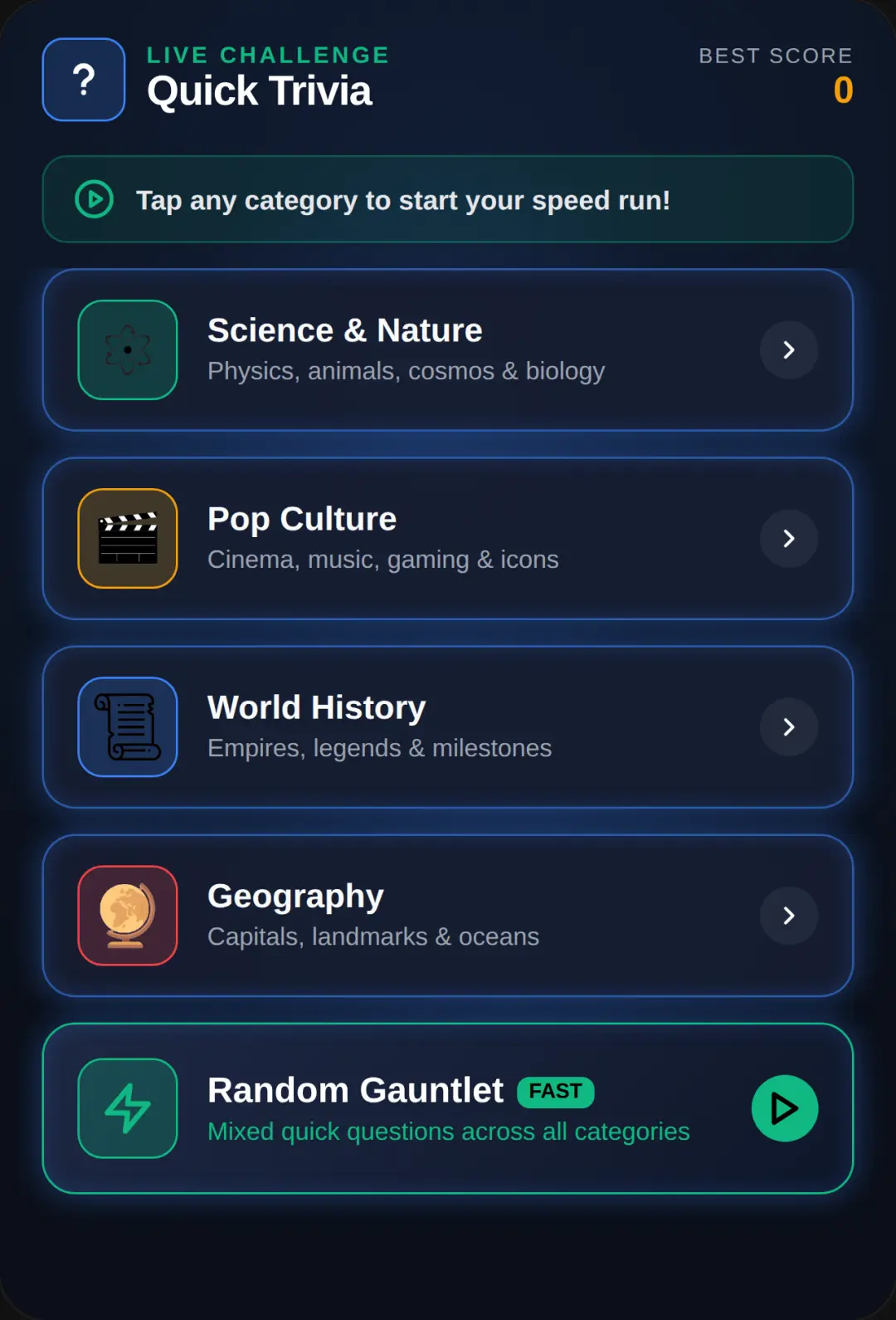 Quick Trivia Terminal cover