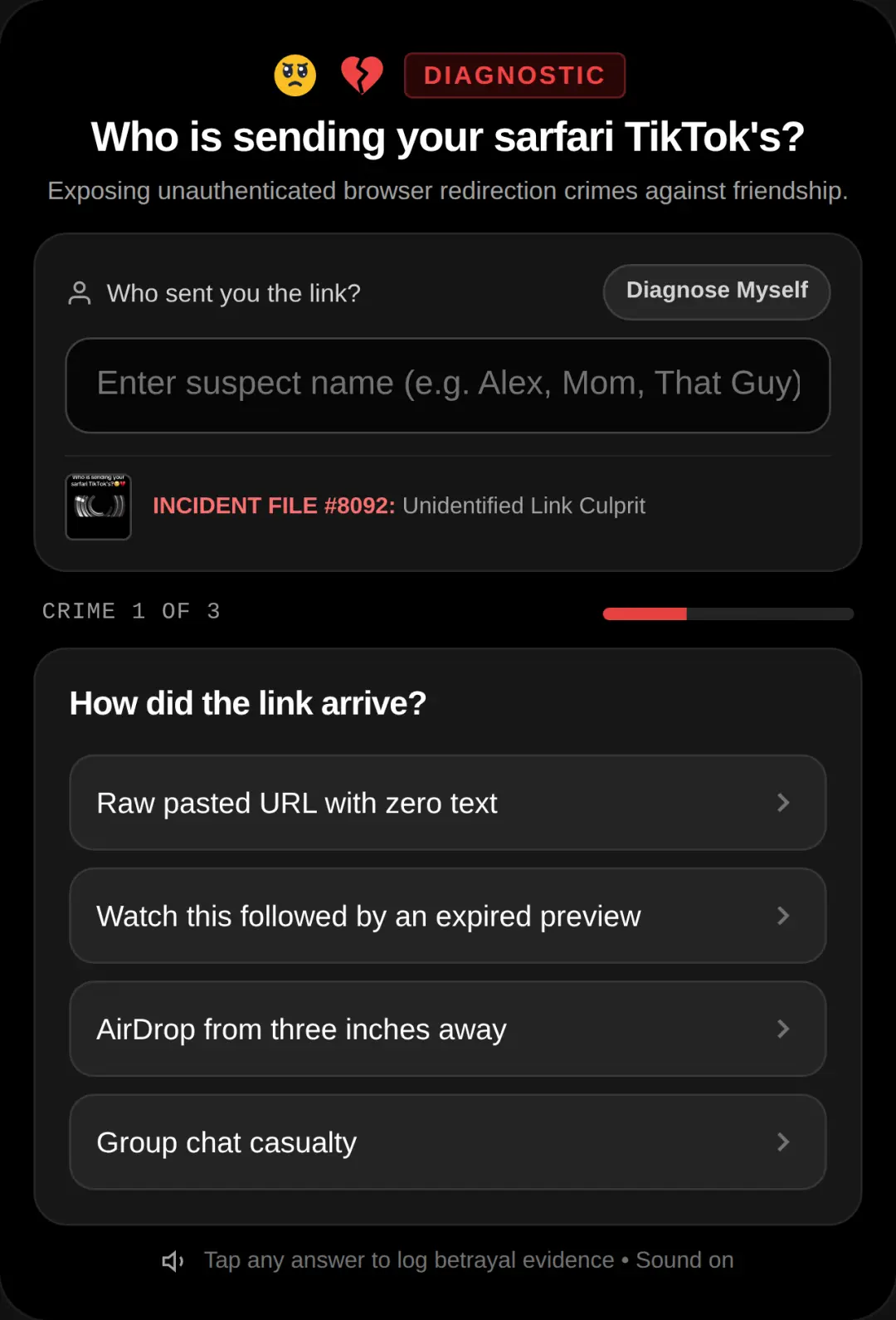 Who is sending your sarfari TikTok's? cover