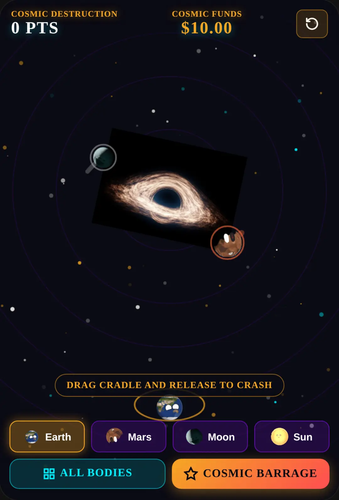 Cosmic Singularity: Planet Crash cover