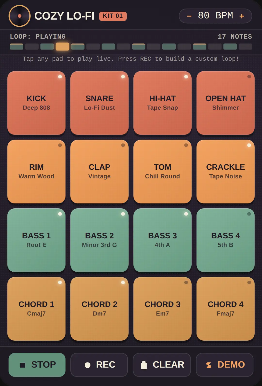 Lo-Fi Beat Pad cover