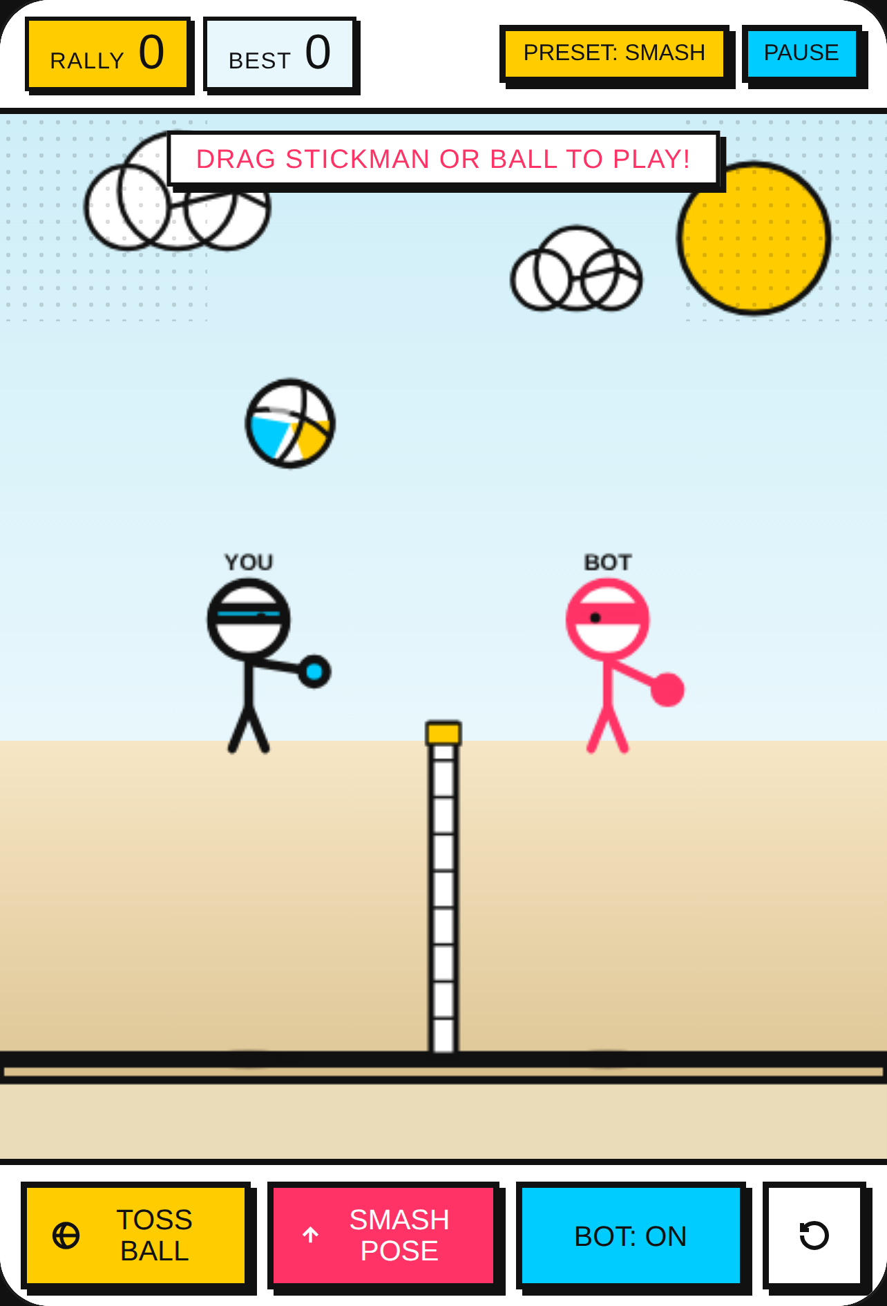 Stickman Volleyball Animator and Sandbox volleyball cover