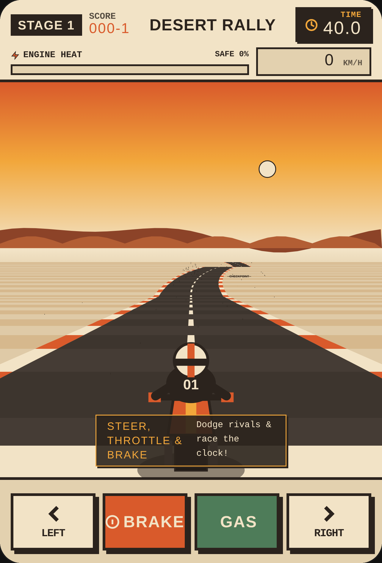 DESERT RALLY MOTORBIKE cover