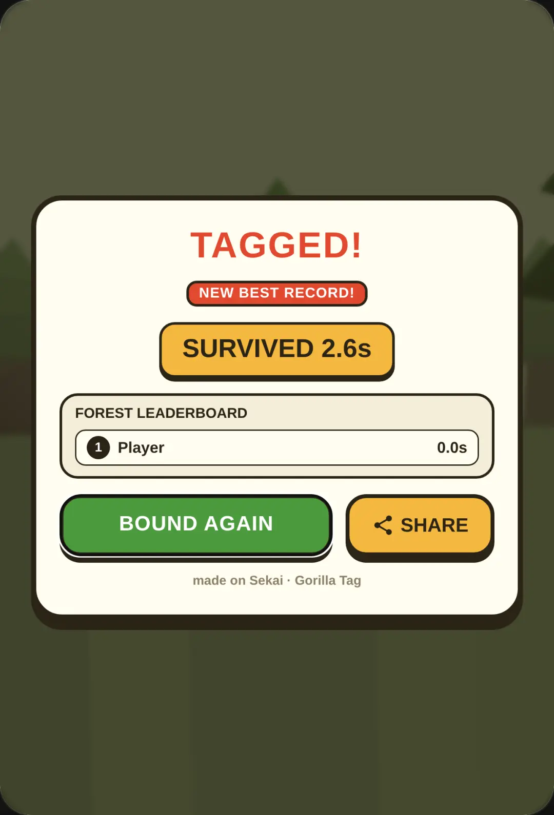 Gorilla Tag Forest cover