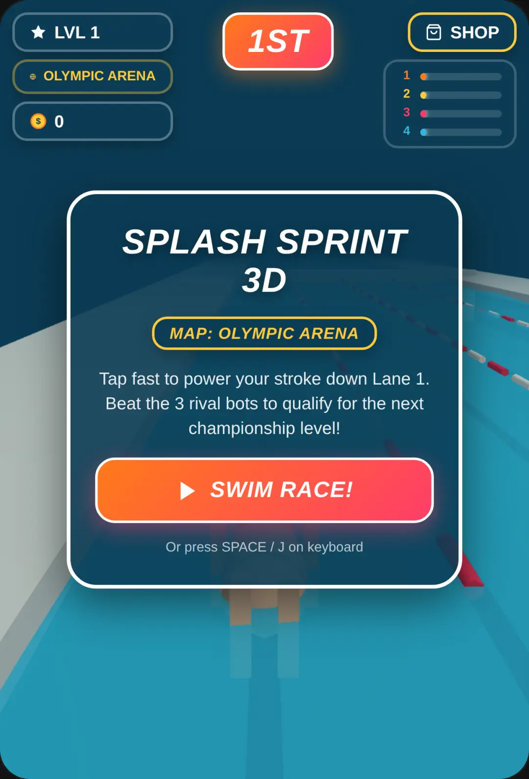 Splash Sprint 3D cover