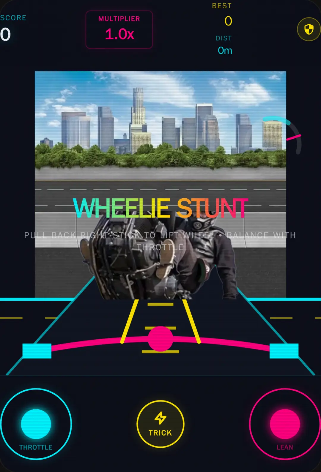 Neon Wheelie Stunt cover