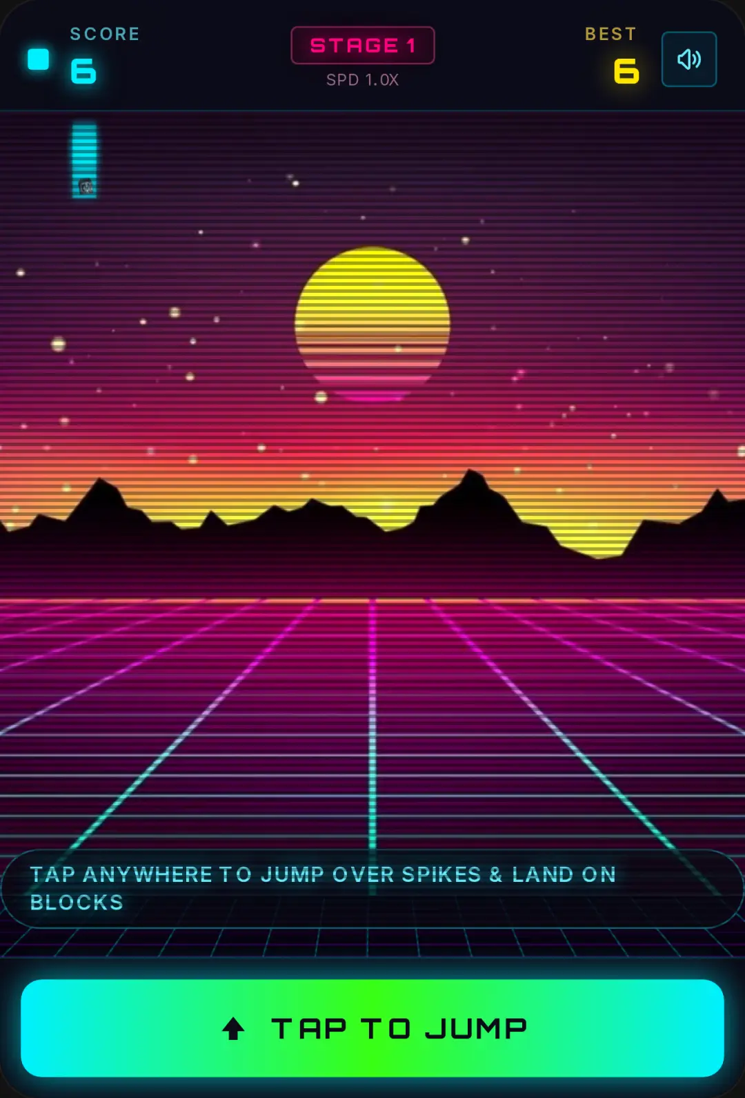 Neon Cube Runner cover