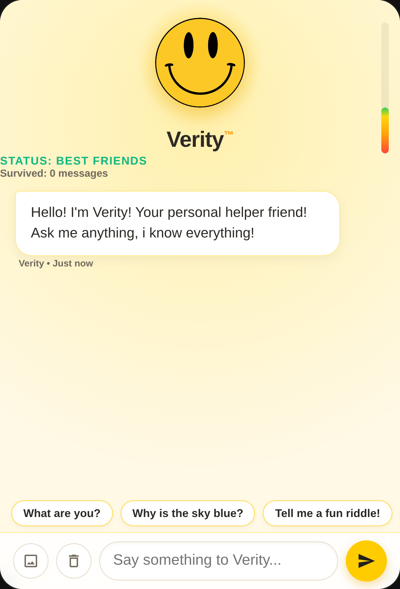 Verity cover