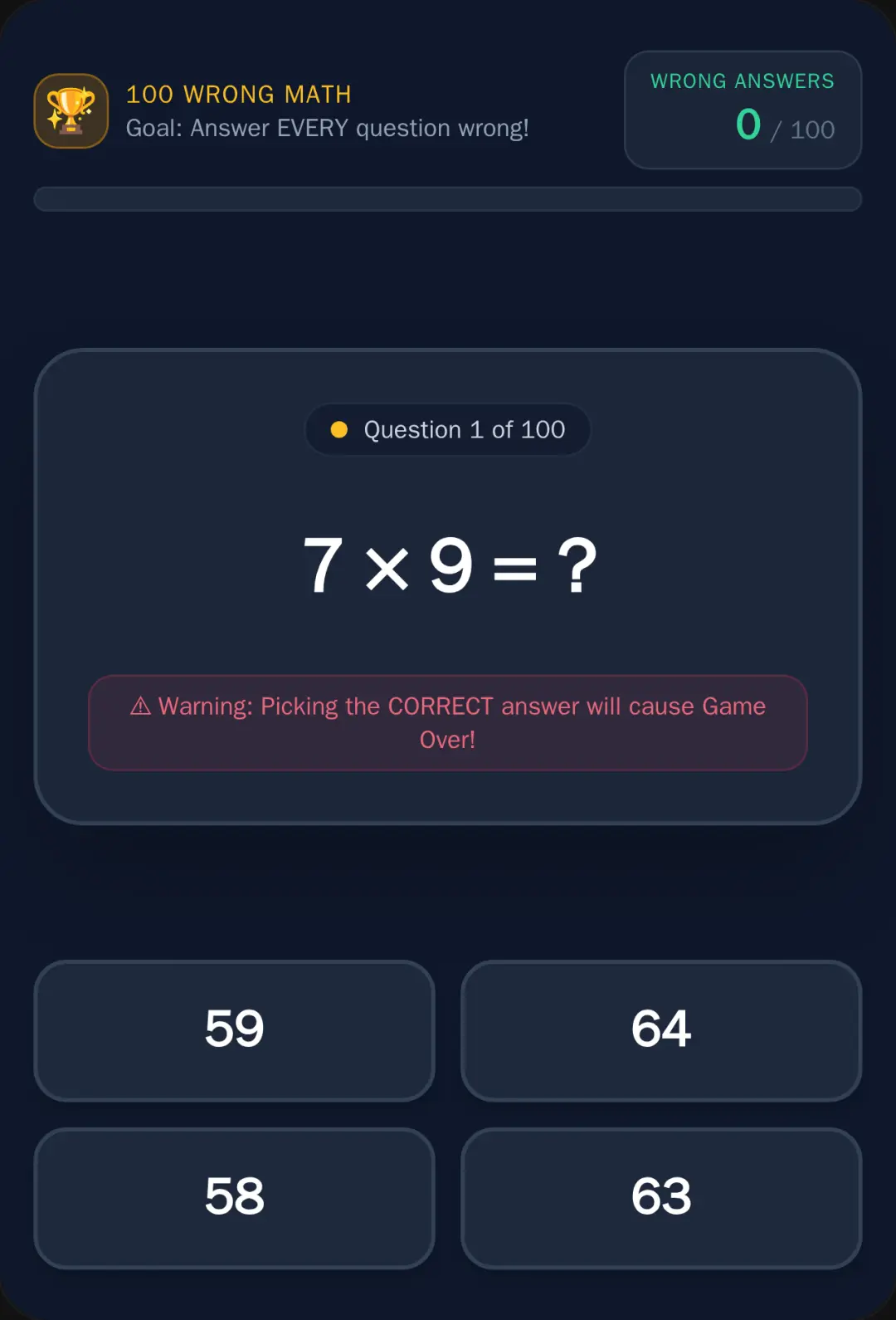 Math 100 multiple cover