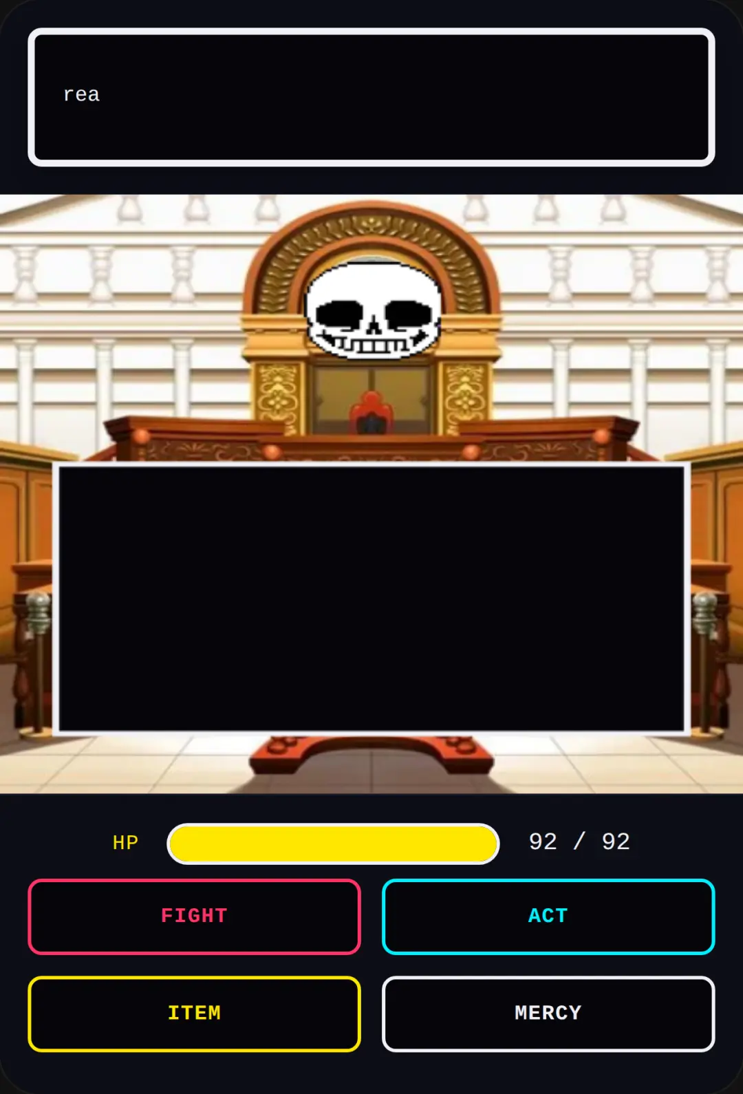 Sans Boss Battle cover