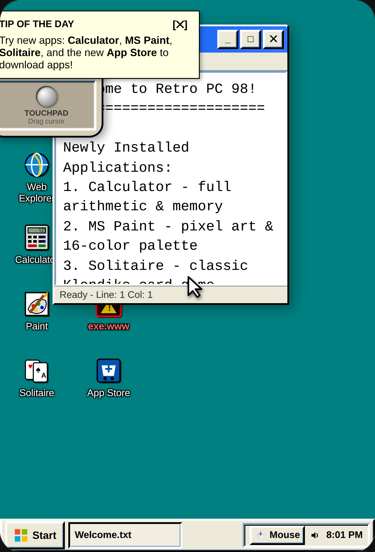 Retro PC 98 Simulator cover