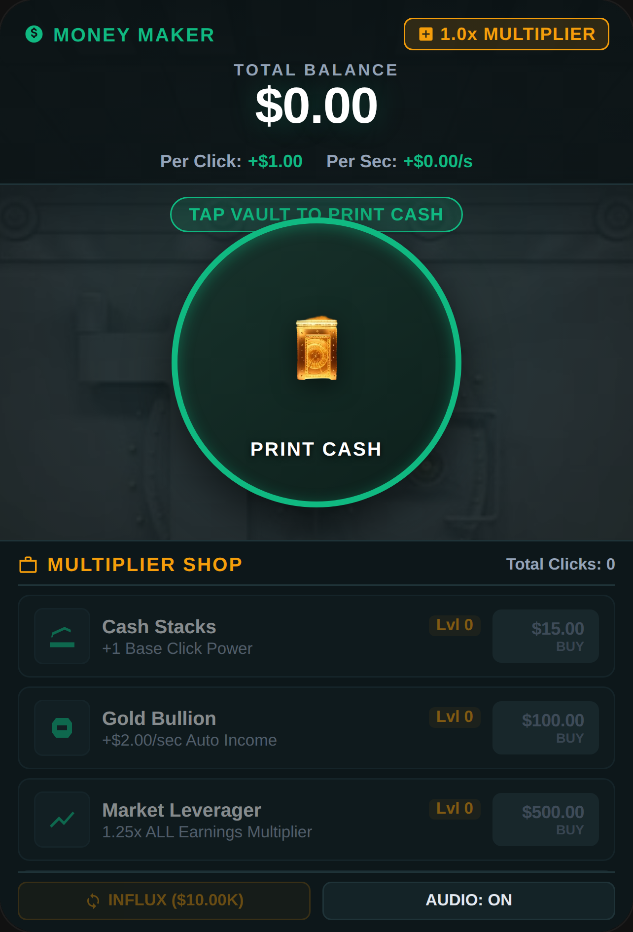 Money Maker: Multiplier Vault cover