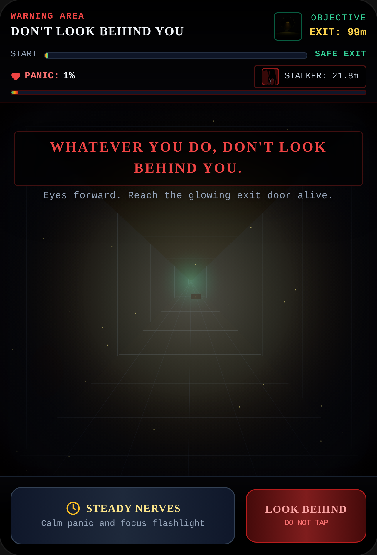 DON'T LOOK BEHIND YOU cover