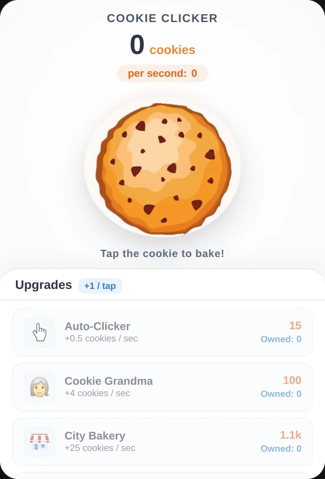 Cookie Clicker cover