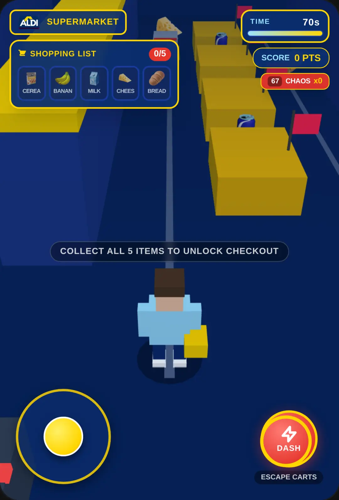 ALDI AISLE RUSH cover