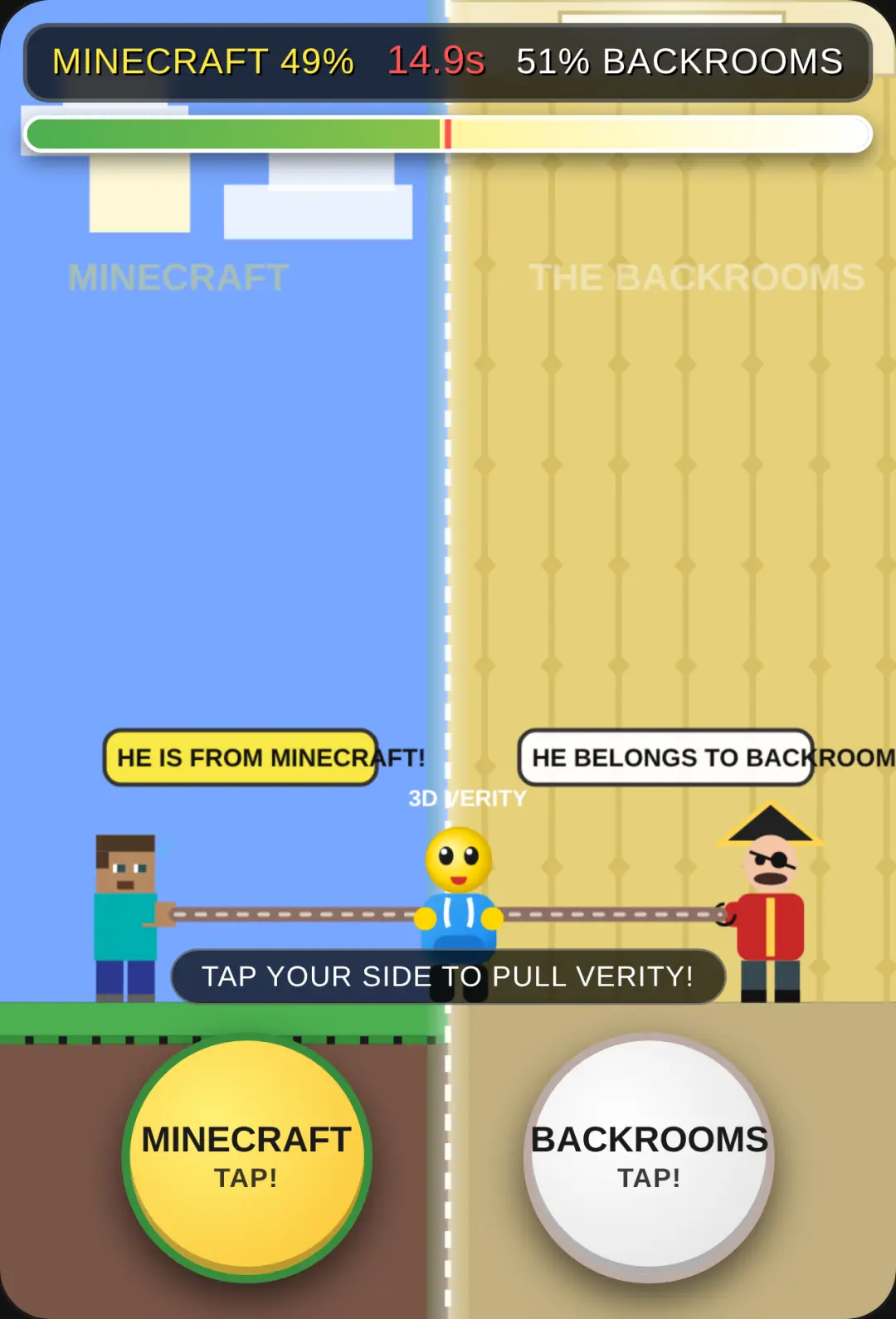Verity: Minecraft vs Backrooms cover