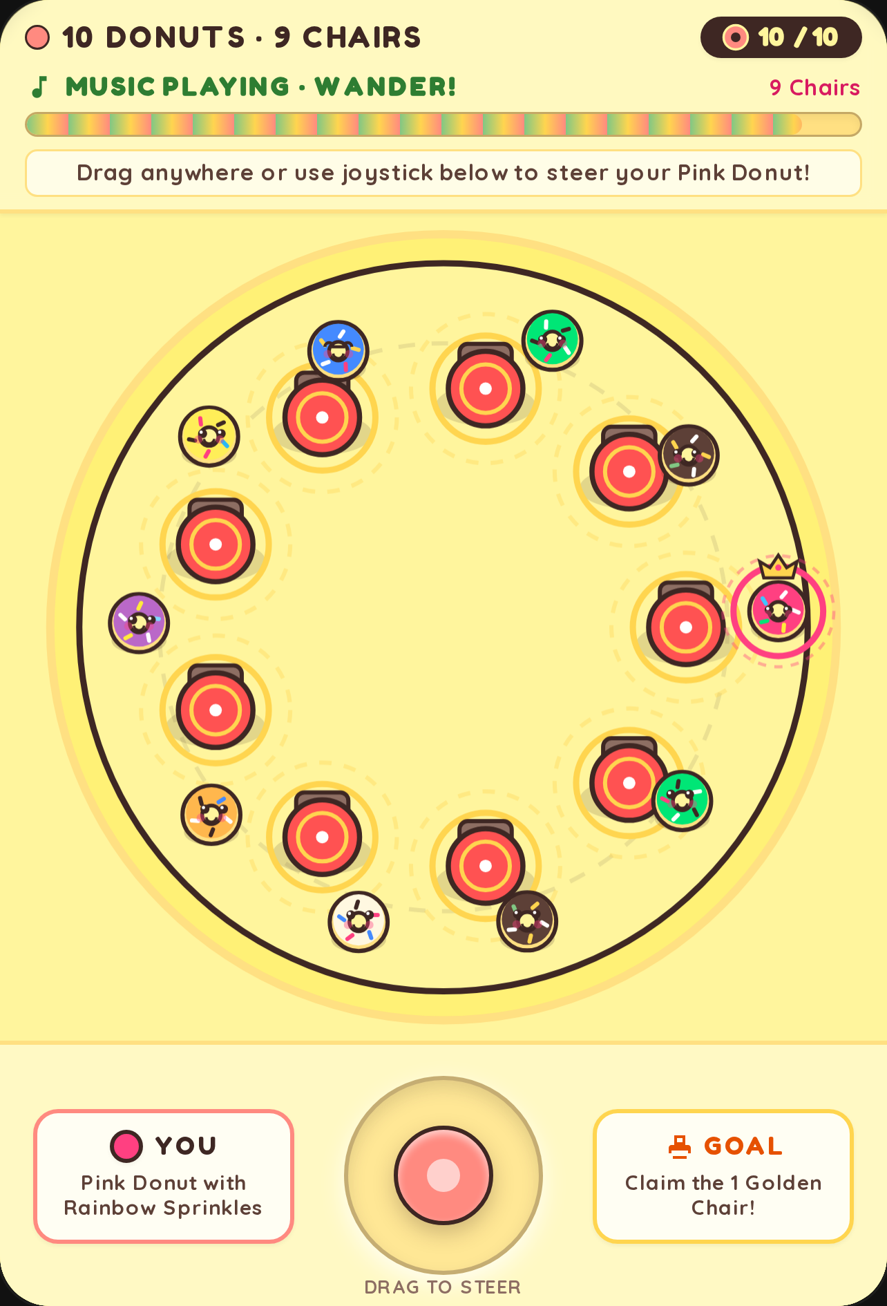 Donut Musical Chairs Make sure to claim the chair before anyone sits to it! 😂🍩 cover