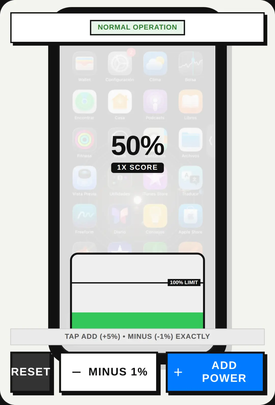 Phone power cover
