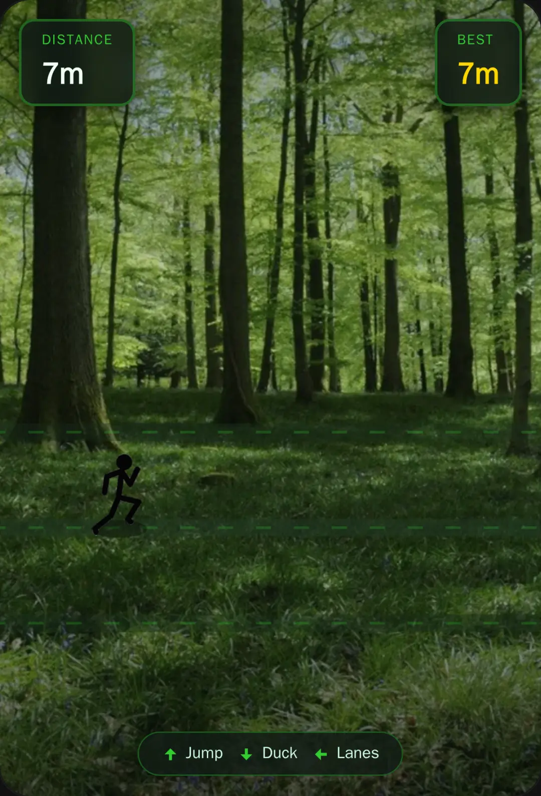 Stickman Forest Runner cover
