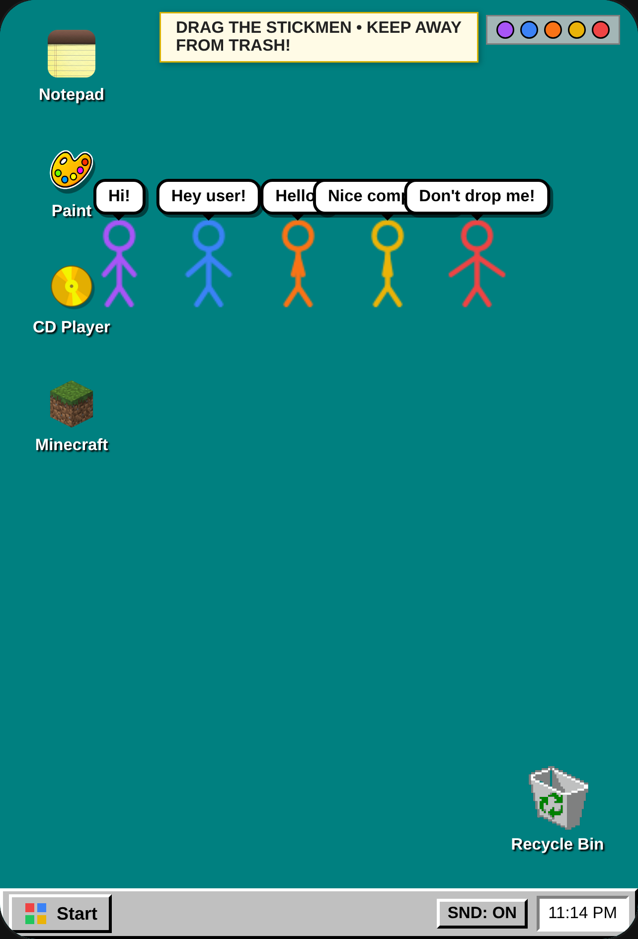 Stickman Desktop cover