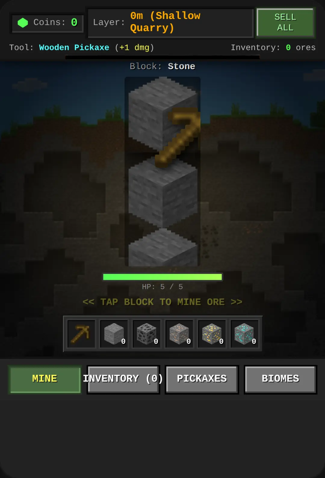 Minecraft Ore Miner cover