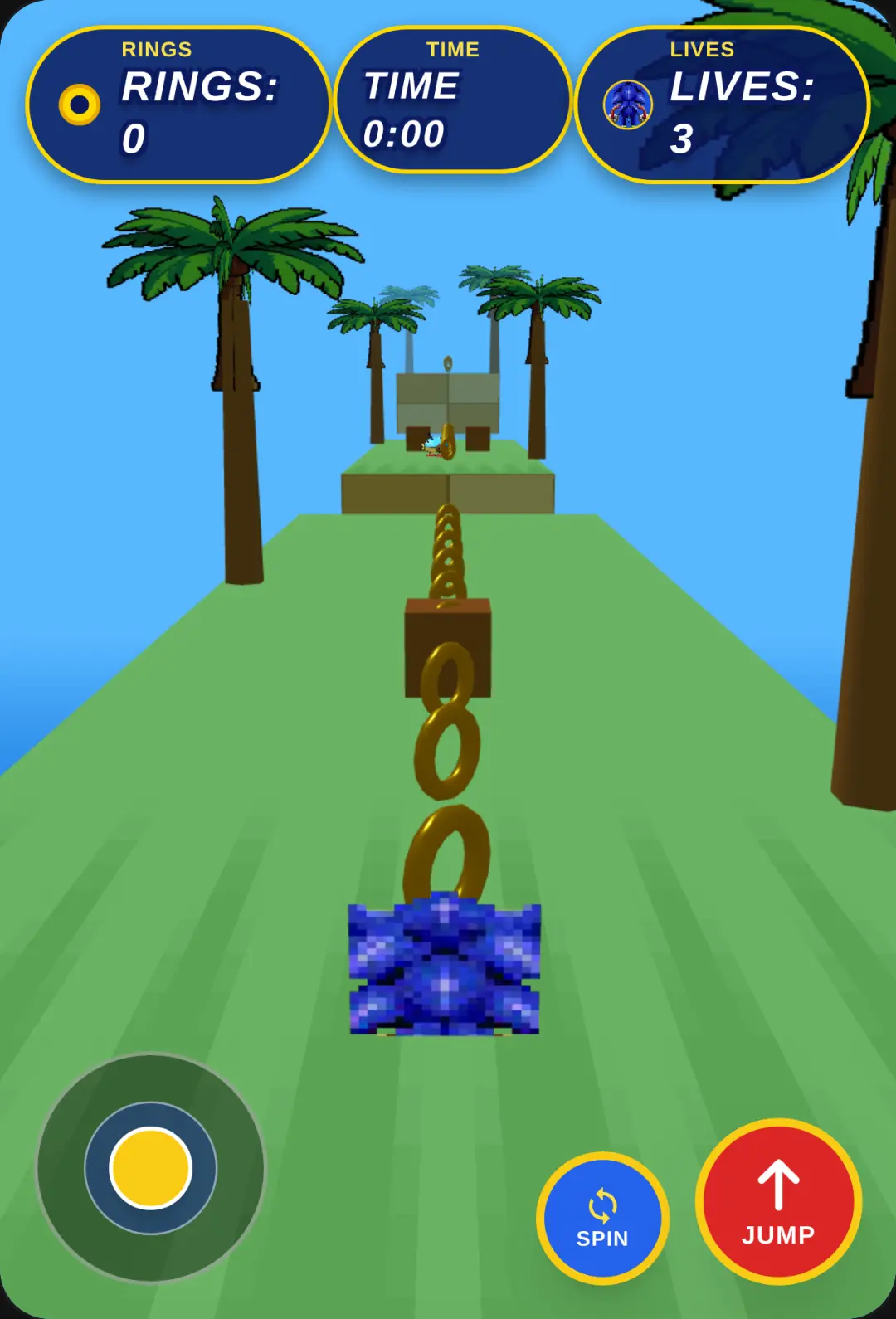 Sonic in Green Hill Zone cover