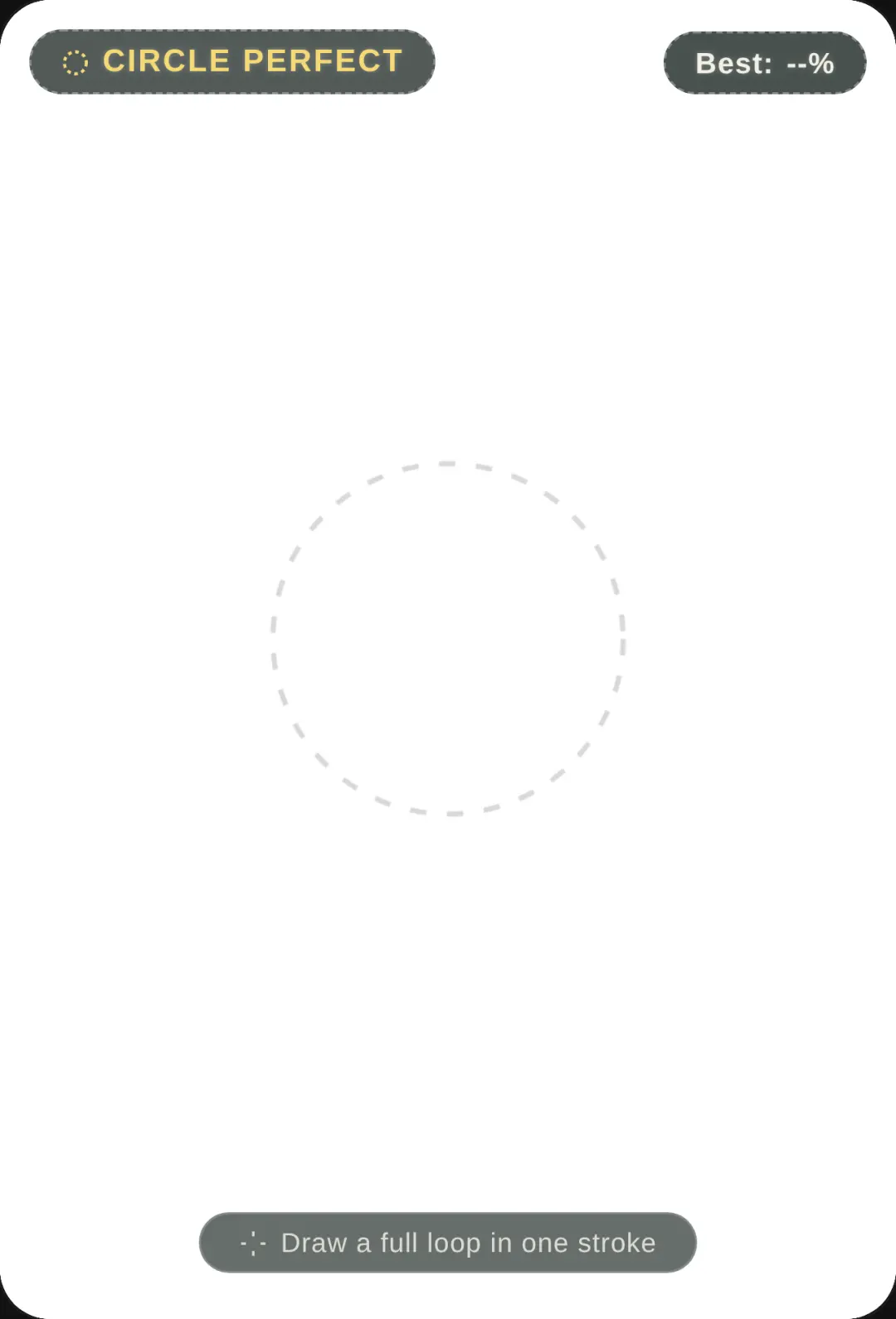 Draw a Perfect Circle cover