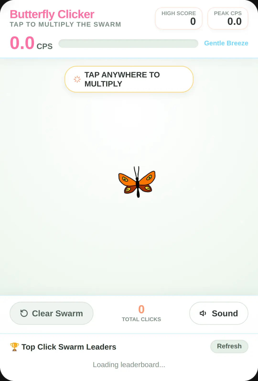 Butterfly Clicker CPS cover