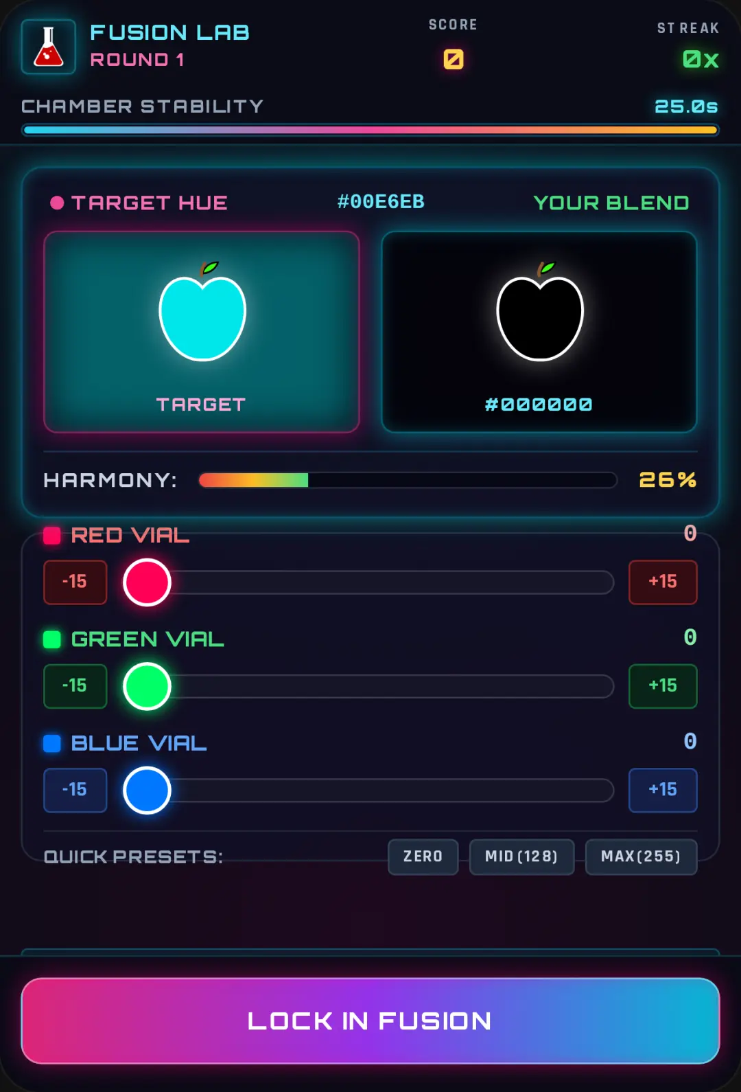 Neon Apple Fusion - Color Match Arcade cover