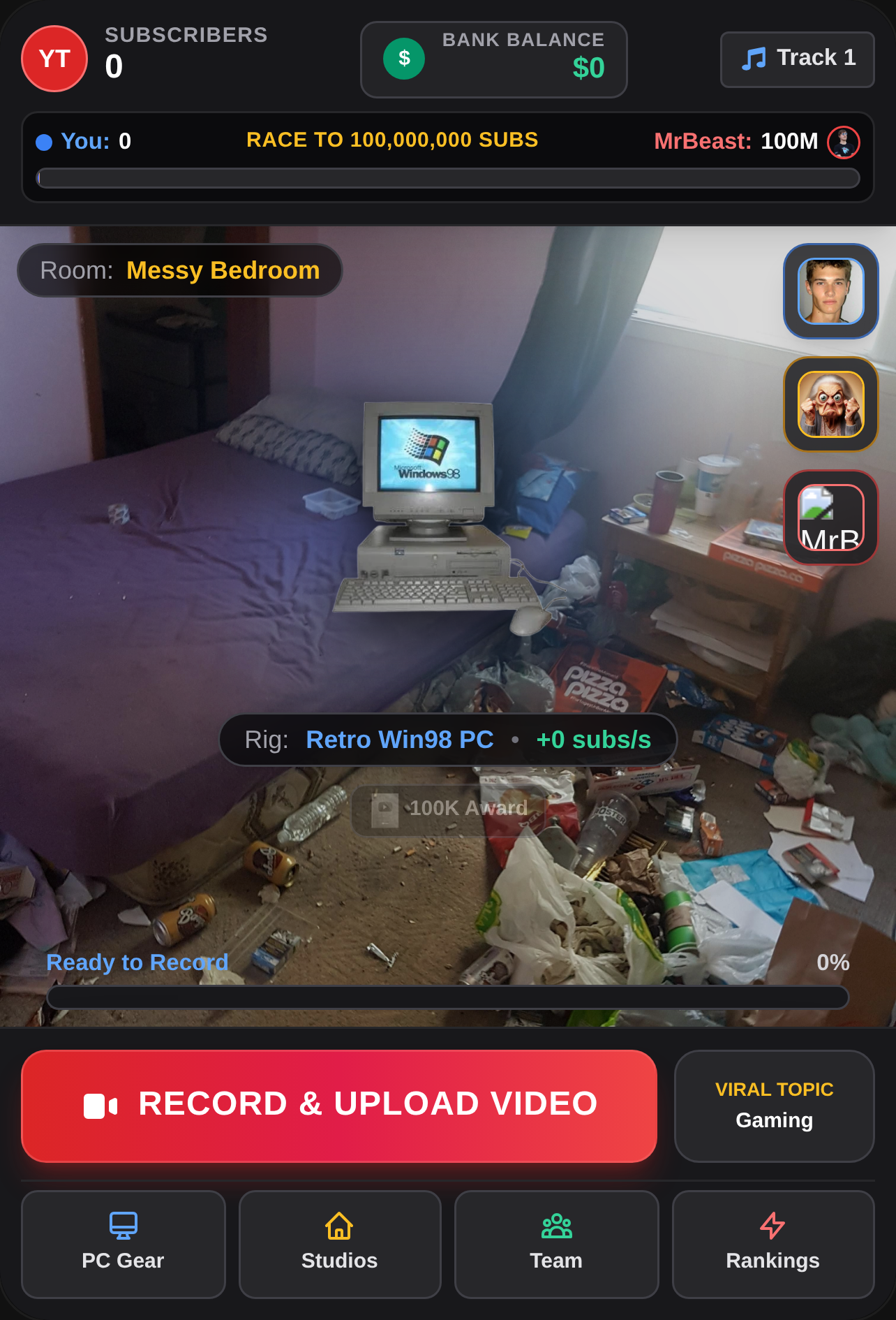 Creator Tycoon: Race to 100M prove yourself cover
