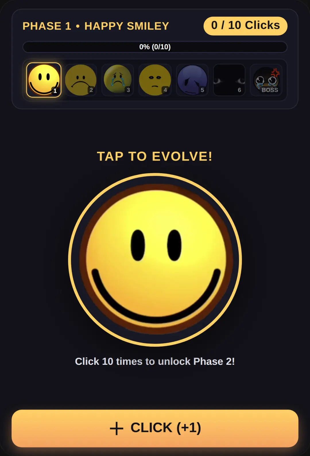 Sadness Evolution Clicker cover