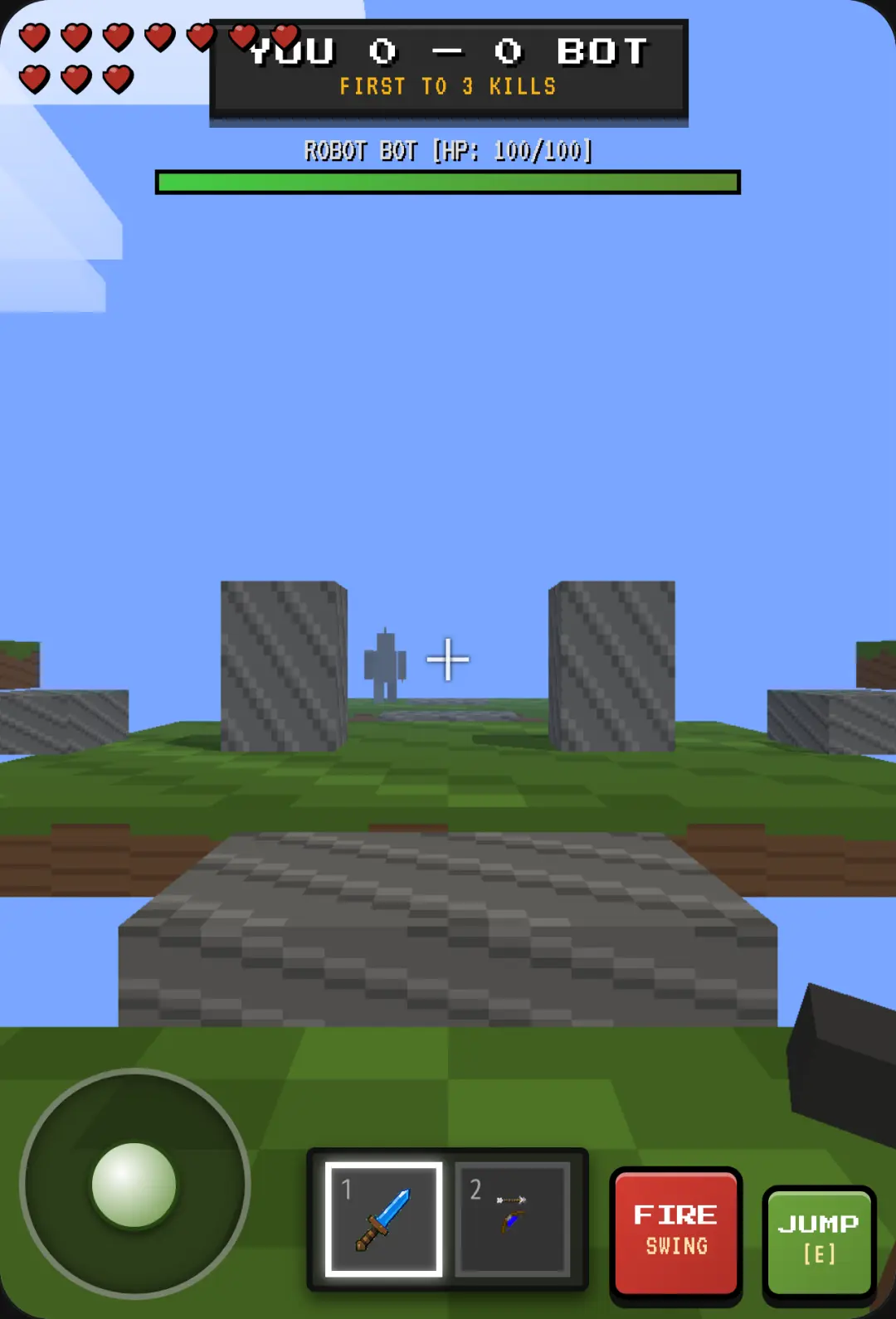 Minecraft Rivals: 1v1 Bot Duel cover