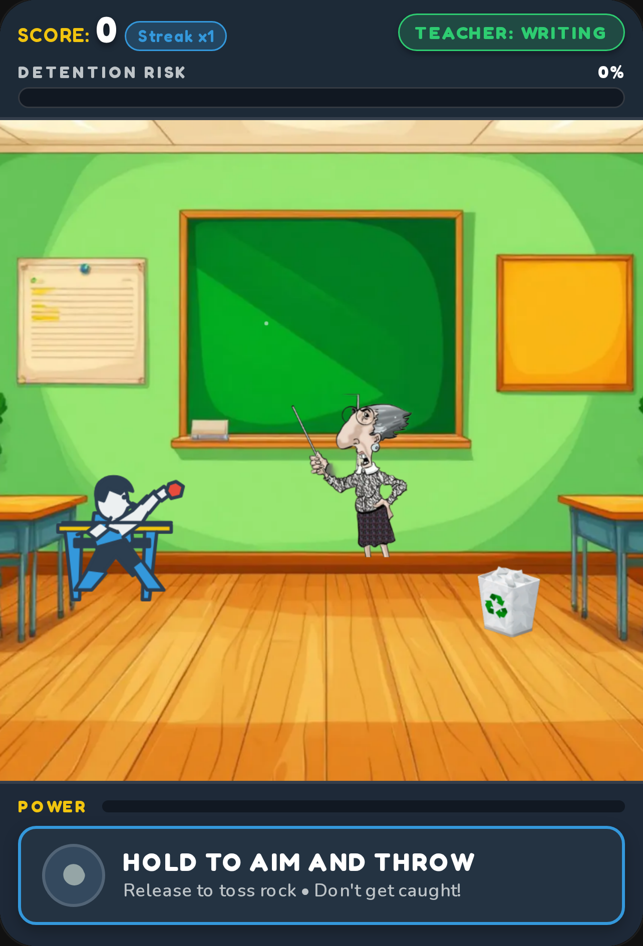 Classroom Rock Toss cover