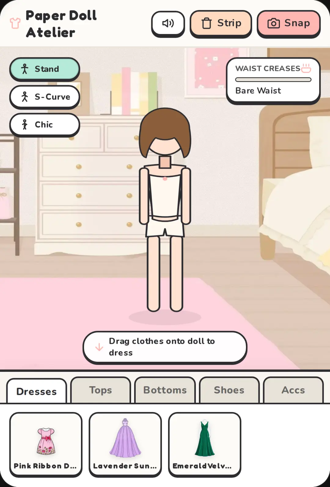 Dress your own doll cover