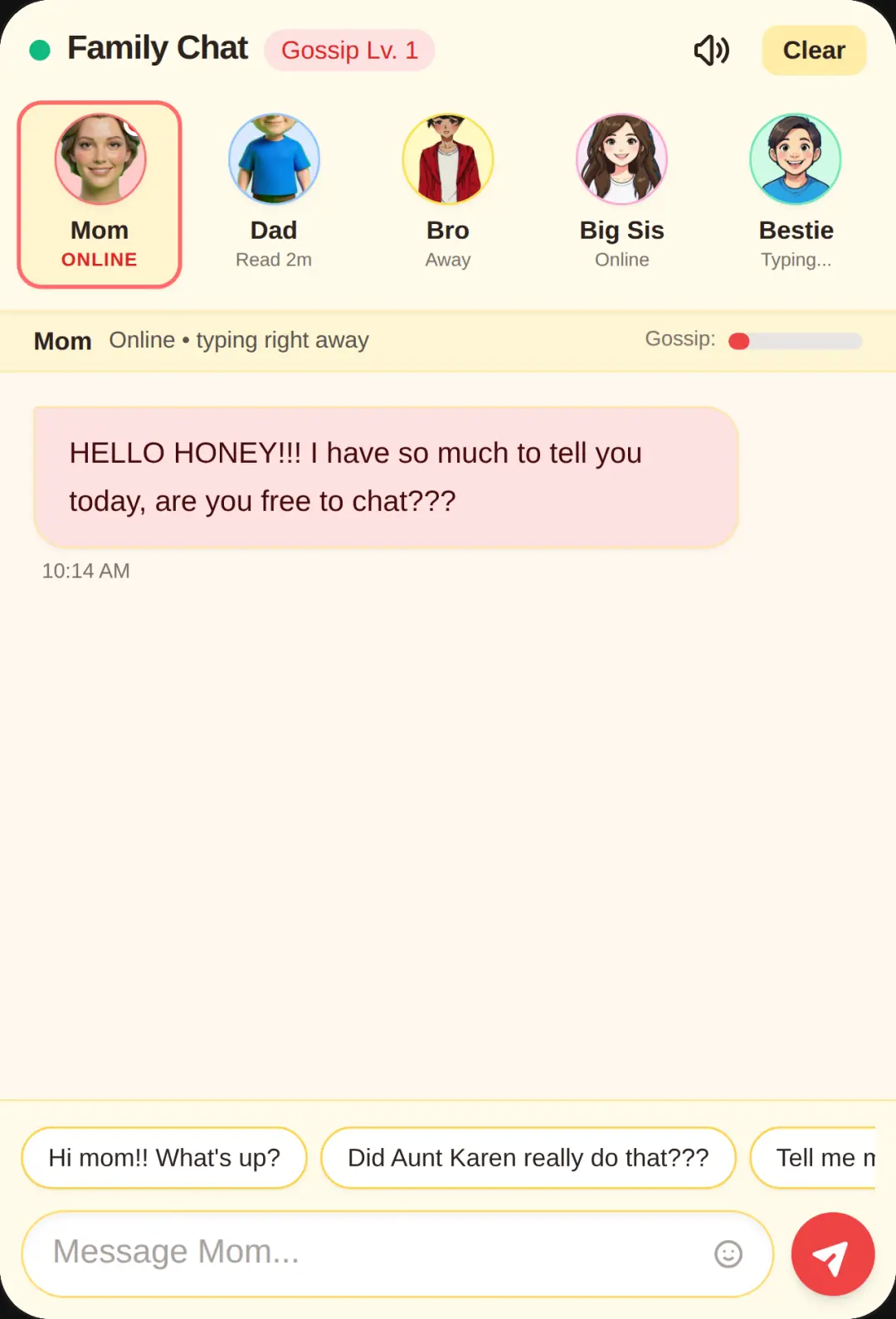 Family Chat Simulator cover